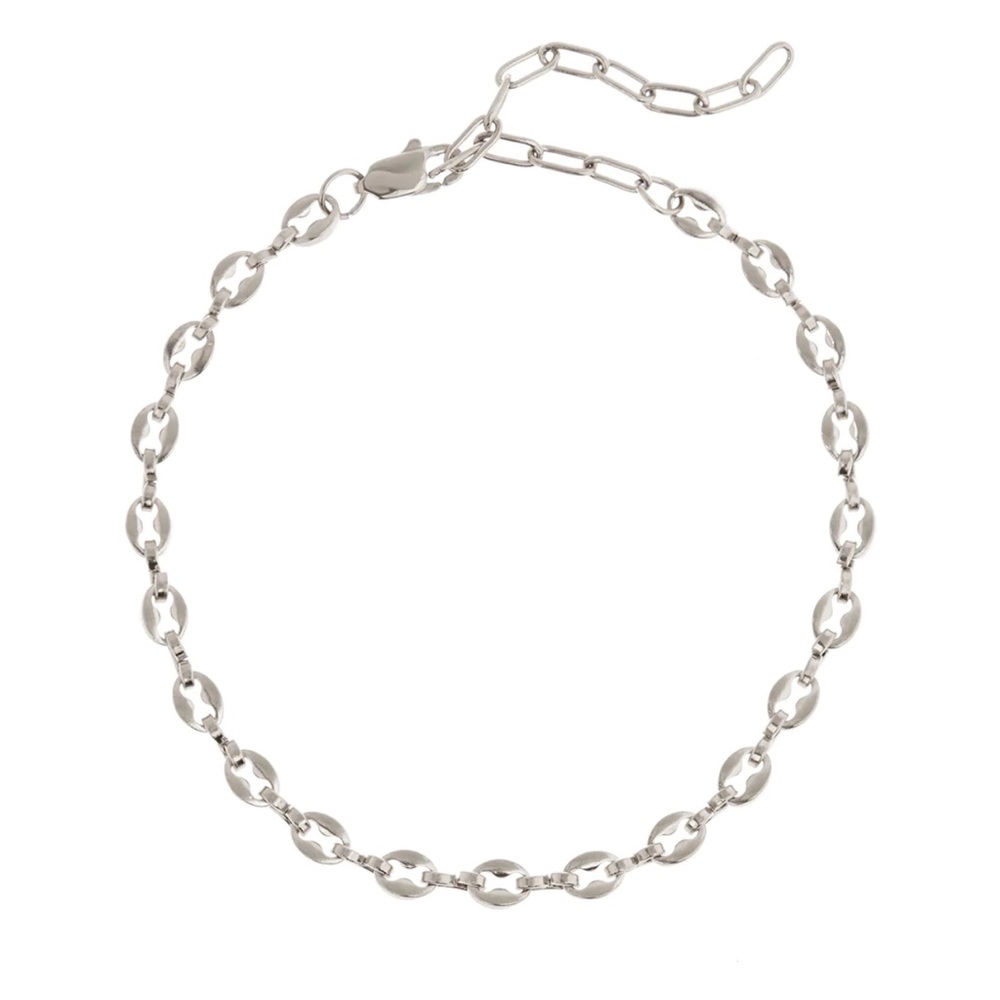 New In Box Luv AJ Violante Anklet in Silver
